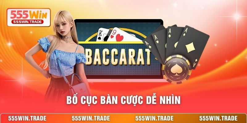 Bố cục bàn cược dễ nhìn