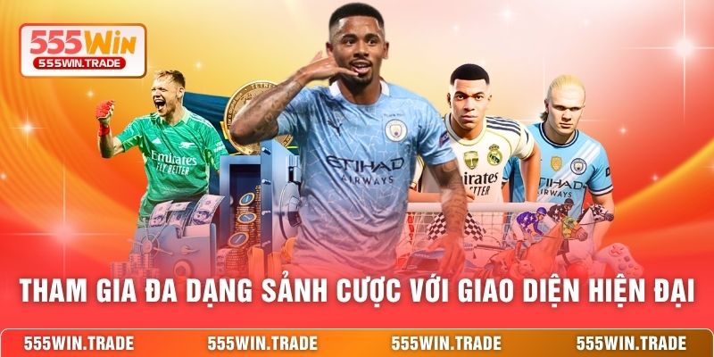 Tham gia đa dạng sảnh cược với giao diện hiện đại 